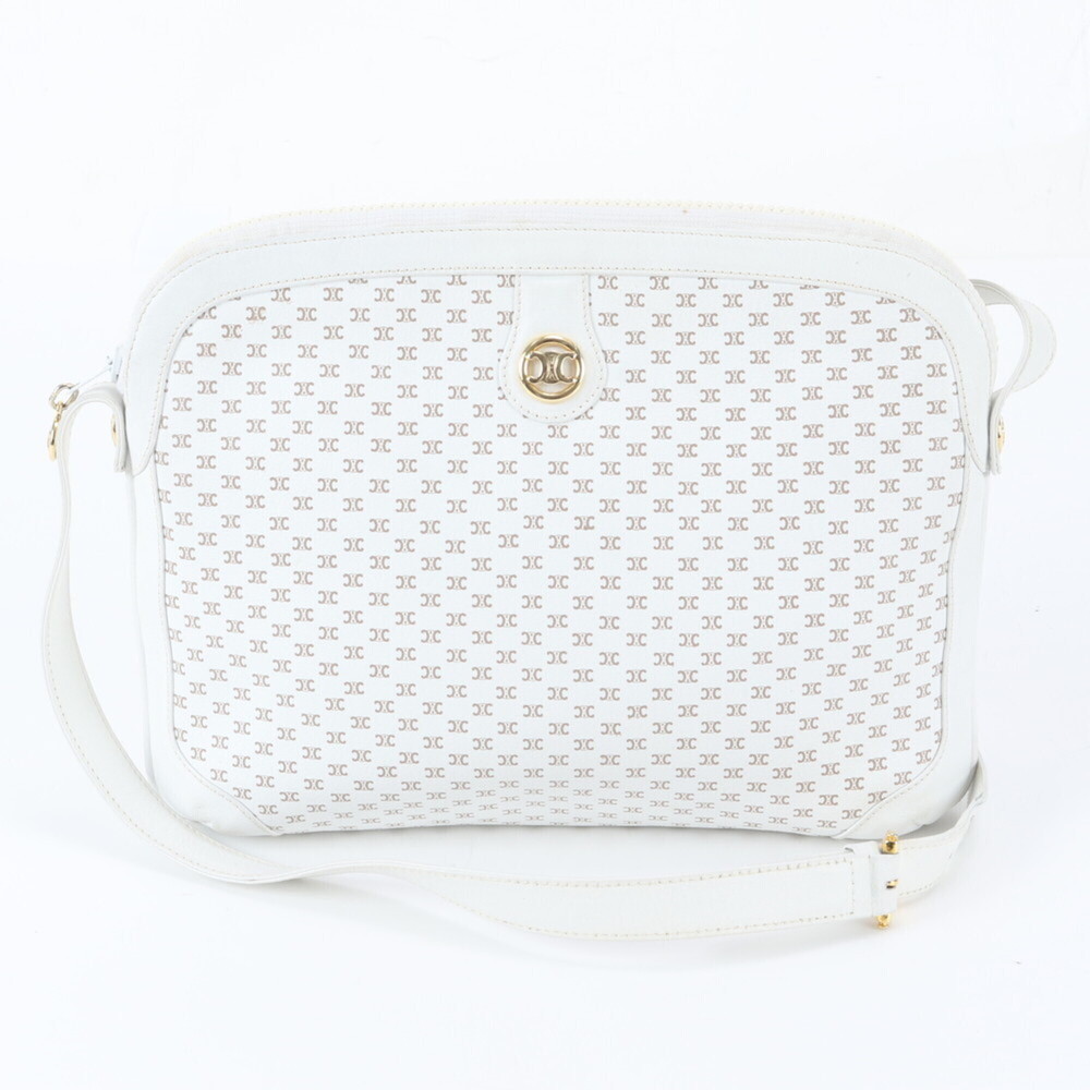 Celine Triomphe Leather Shoulder Bag, Crossbody Gold Hardware, Handbag, Tote ...